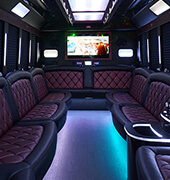 modern party buses