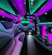 inside party bus