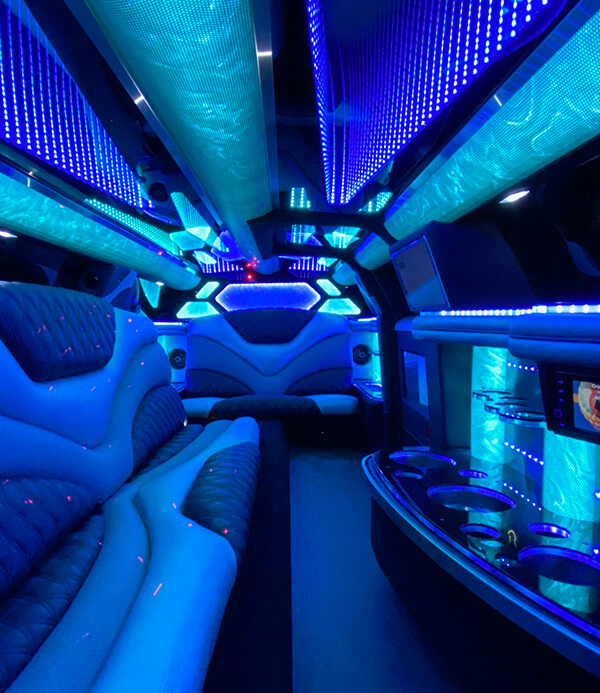 luxury party bus rentals