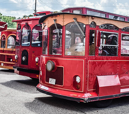 trolley service